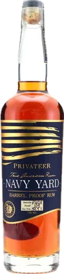 Bouteille de spiritueux : Navy Yard Barrel Proof Rum de la marque Privateer Rum Distillery
