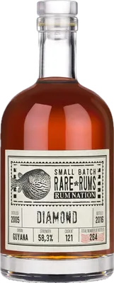 Bouteille de spiritueux : Small Batch Rare Rums de la marque Rum Nation