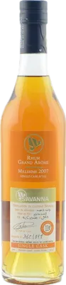 Bouteille de spiritueux : Single Cask Grand Arôme de la marque Savanna