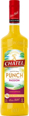 Bouteille de spiritueux : Punch Passion de la marque Chatel