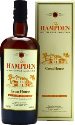 Bouteille de spiritueux : Great House (Distillery Edition 2021) de la marque Hampden