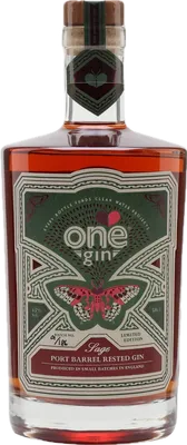Bouteille de spiritueux : Port Barrel Rested Gin de la marque One