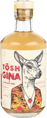 Bouteille de spiritueux : Gina 2021 - Barelled Gin de la marque Tōsh