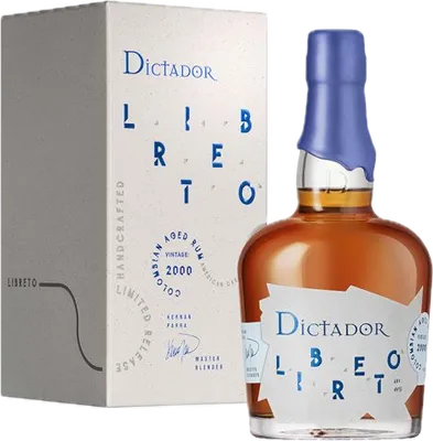 Bouteille de spiritueux : Libreto American Oak Cask 2000 de la marque Dictador