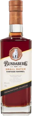 Bouteille de spiritueux : Small Batch Vintage Barrel de la marque Bundaberg
