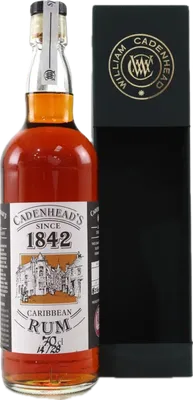 Bouteille de spiritueux : Caribbean Rum 1842 de la marque Cadenheads