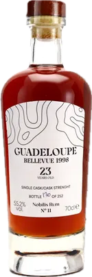 Bouteille de spiritueux : Nobilis Rum N°11 23 Years Old de la marque Habitation Bellevue