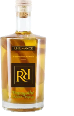 Bouteille de spiritueux : Papayothé (Thé Vert - Papaye) de la marque Rhumance