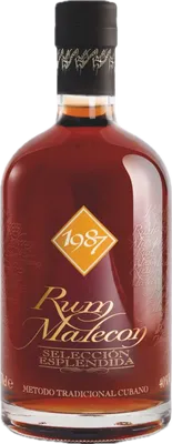 Bouteille de spiritueux : Seleccion Esplendida 1987 de la marque Malecón