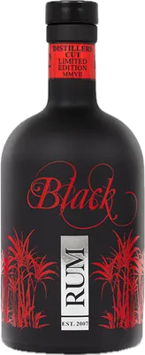 Bouteille de spiritueux : Black Rum Distillers Cut de la marque undefined