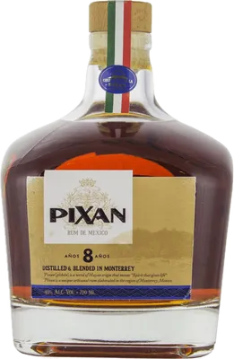 Bouteille de spiritueux : Pixan - 8 Años de la marque Espiritus