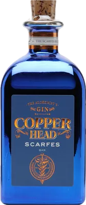 Bouteille de spiritueux : Scarfes Bar Gin de la marque Copperhead