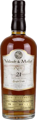Bouteille de spiritueux : Single Cask de la marque Caroni