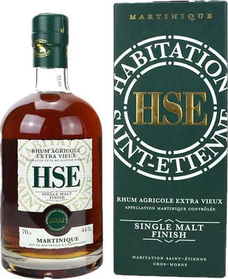 Bouteille de spiritueux : HSE Single Malt Finish Islay Smokehead de la marque Distillerie du Simon