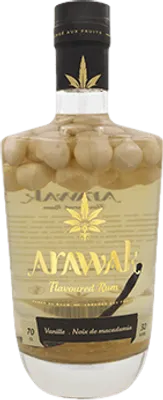 Bouteille de spiritueux : Vanille - Noix de Macadamia de la marque Arawak