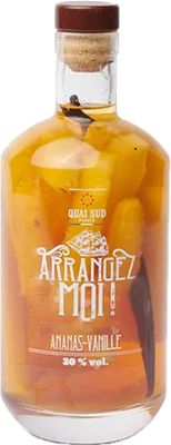 Bouteille de spiritueux : Arrangez-Moi Ananas-Vanille de la marque Quai Sud