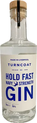 Bouteille de spiritueux : Hold Fast Navy Strength Gin de la marque Turncoat