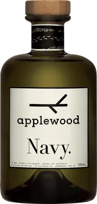 Bouteille de spiritueux : Navy de la marque Applewood
