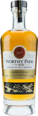 Bouteille de spiritueux : Single Estate Reserve de la marque Worthy Park