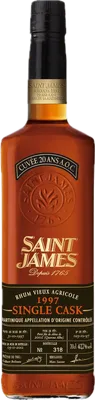 Bouteille de spiritueux : Single Cask de la marque Saint James