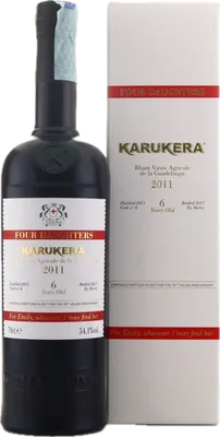 Bouteille de spiritueux : Four Daughters de la marque Karukera