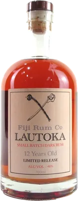 Bouteille de spiritueux : Lautoka 12 de la marque Fiji Rum & Co