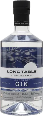 Bouteille de spiritueux : Distillery London Dry Gin de la marque Long Table