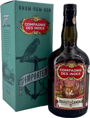 Bouteille de spiritueux : Boulet de Canon 9 de la marque Compagnie des Indes