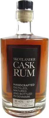 Bouteille de spiritueux : Handcrafted Rum I de la marque Skotlander