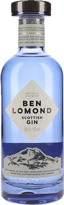 Bouteille de spiritueux : Scottish Gin de la marque Ben Lomond