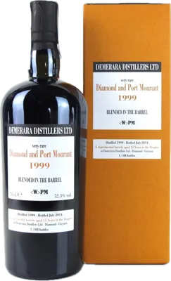 Bouteille de spiritueux : <W>PM de la marque Vélier