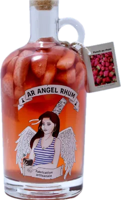 Bouteille de spiritueux : Fraise de Plougastel de la marque Ar Angel Rhum