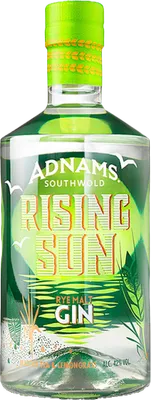 Bouteille de spiritueux : Rising Sun Rye Malt Gin de la marque Adnams