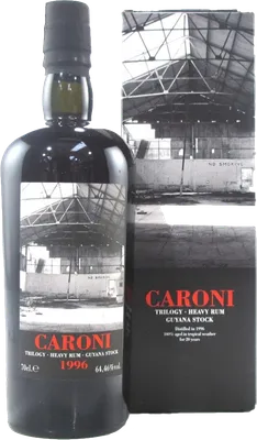 Bouteille de spiritueux : Trilogy Heavy Rum Guyana Stock de la marque Caroni