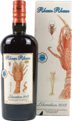 Bouteille de spiritueux : Rhum Rhum Libération 2012 de la marque Vélier
