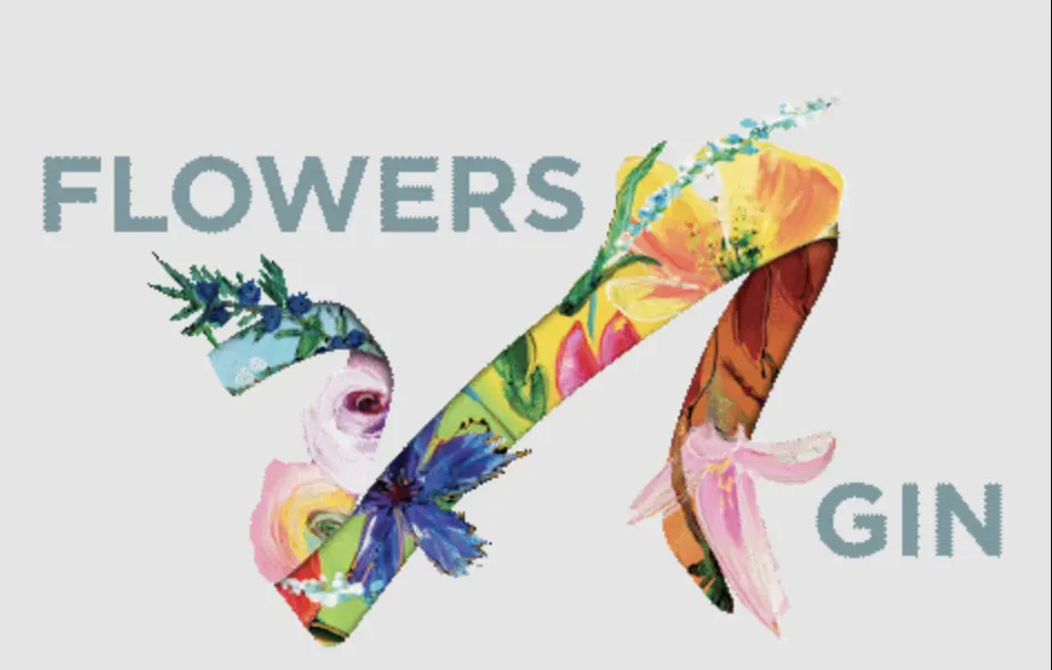 Logo de la marque de spiritueux : FlowersNGin Gin